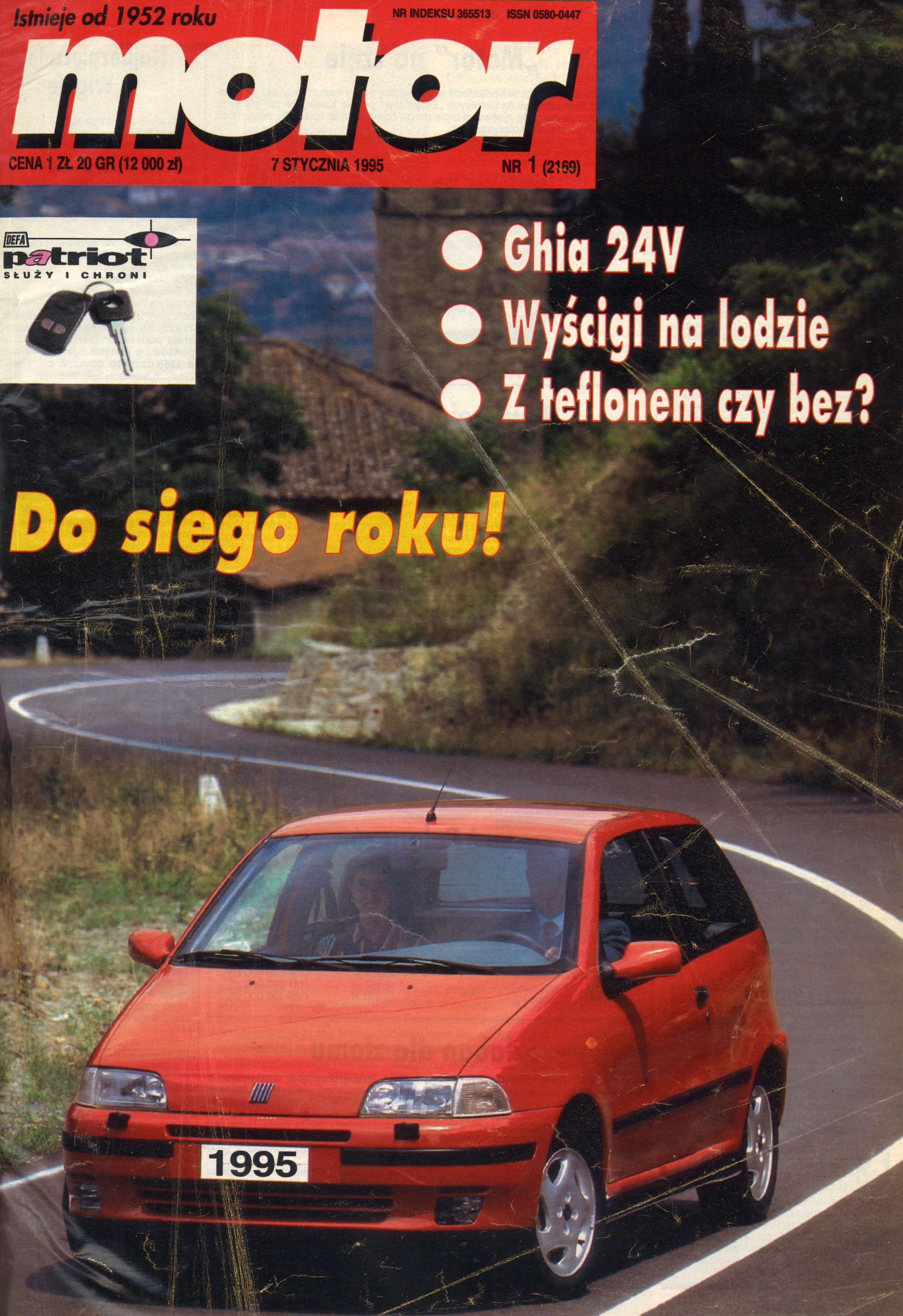 Motor nr 1 z 7 stycznia 1995 r okładka