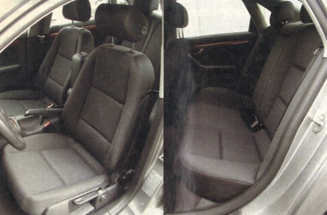 Audi A4 B6 1.9 TDI fotele