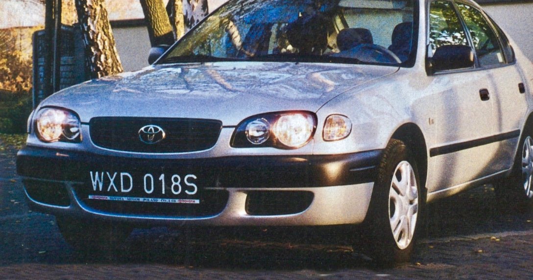 Toyota Corolla VIII FL – przód