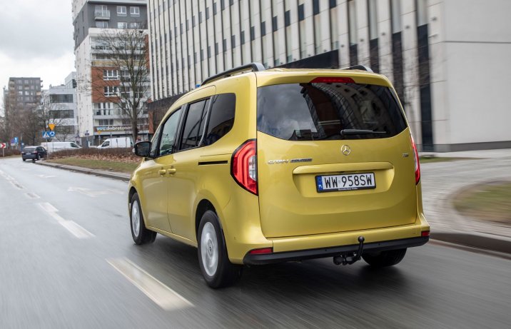 Mercedes Citan - tył