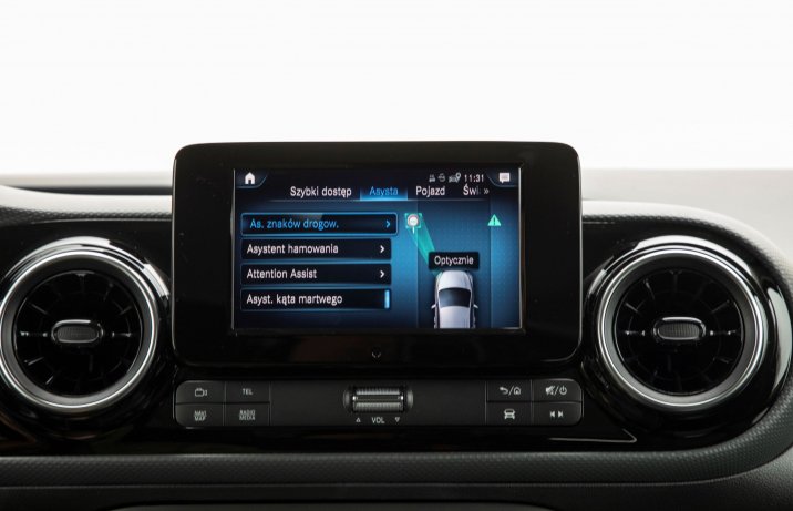 Mercedes Citan - systemy bezpieczeństwa