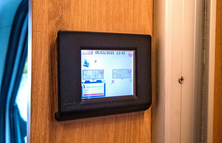 Ford Transit Mk8 z zabudową Auto-Roller – zasilanie