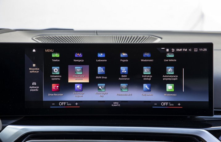 BMW i4 M50 (2022) - test - system multimedialny