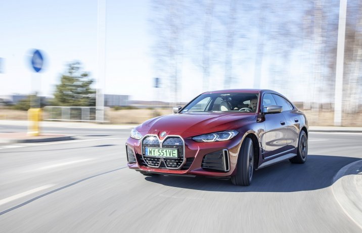 BMW i4 M50 (2022) - test - przód