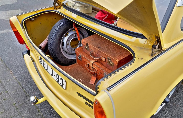 Trabant 601 S – bagażnik