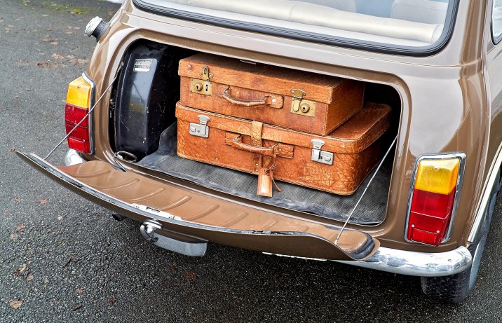 Innocenti Mini 1000 Mk3 – bagażnik