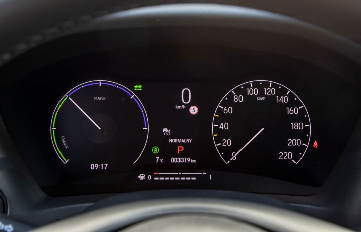 Honda HR-V - zestaw wskaźników