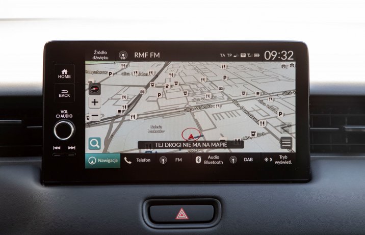 Honda HR-V - nawigacja