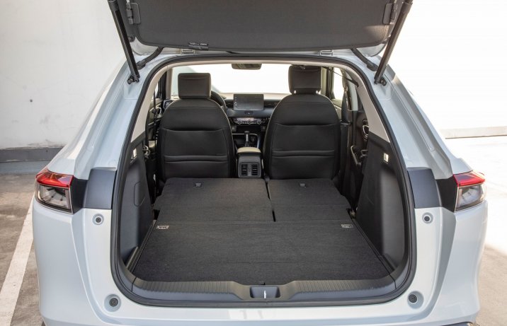 Honda HR-V - złożone oparcie