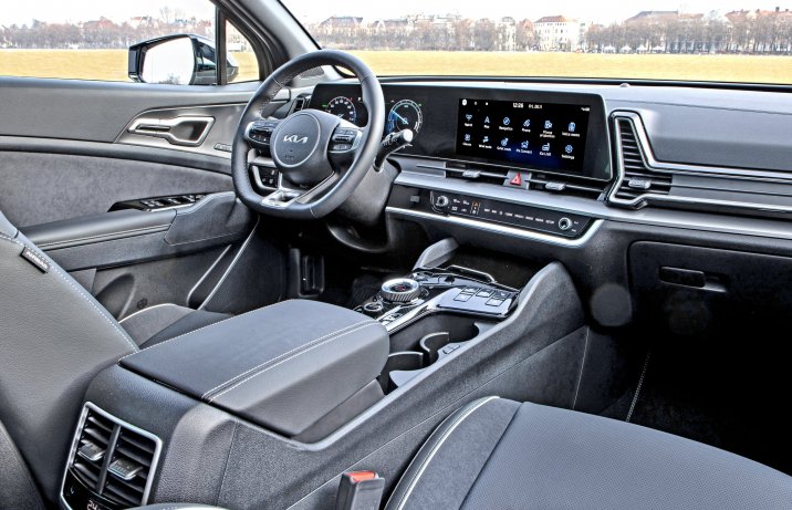 Kia Sportage – deska rozdzielcza