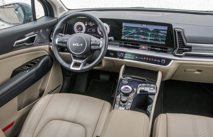 Kia Sportage - kokpit