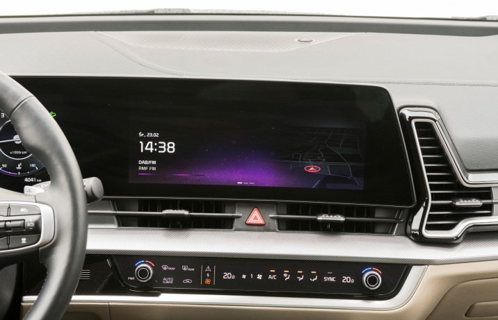 Kia Sportage - ekran centralny