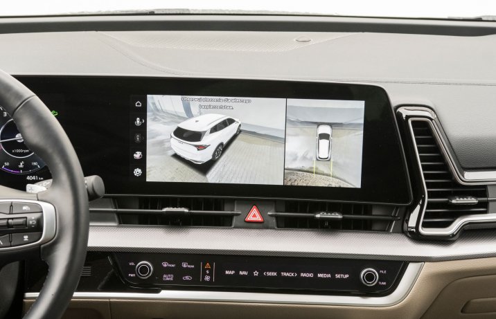 Kia Sportage - kamery 360 stopni