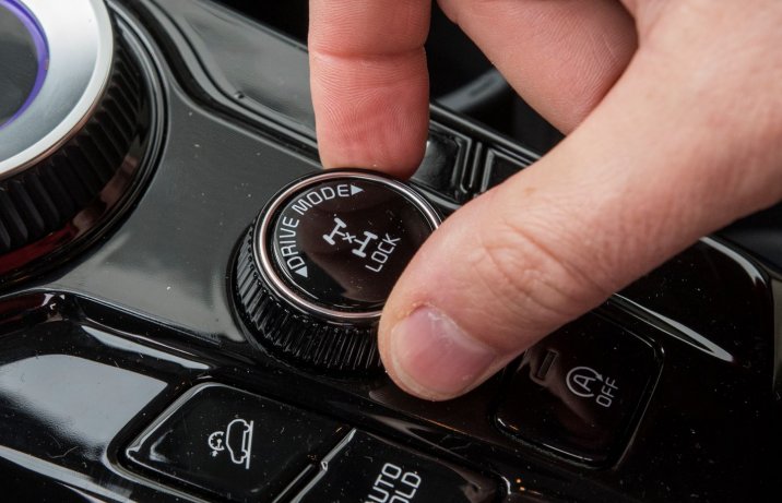 Kia Sportage - zmiana trybu jazdy