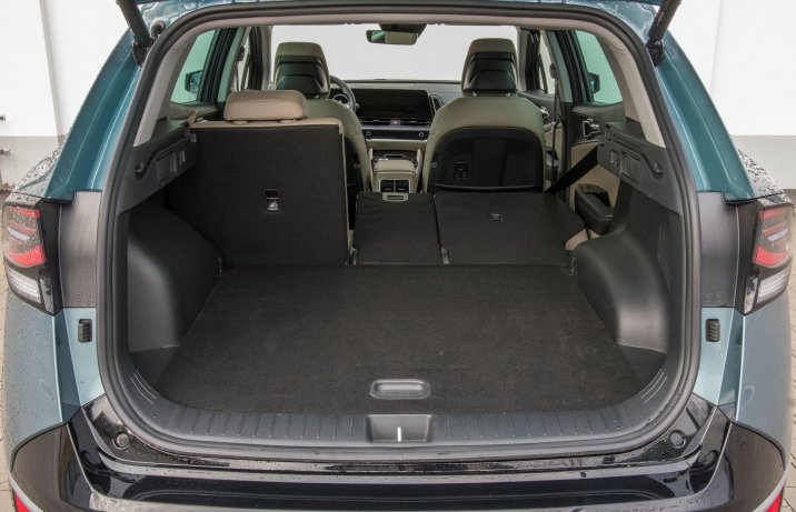 Kia Sportage - złożone oparcie