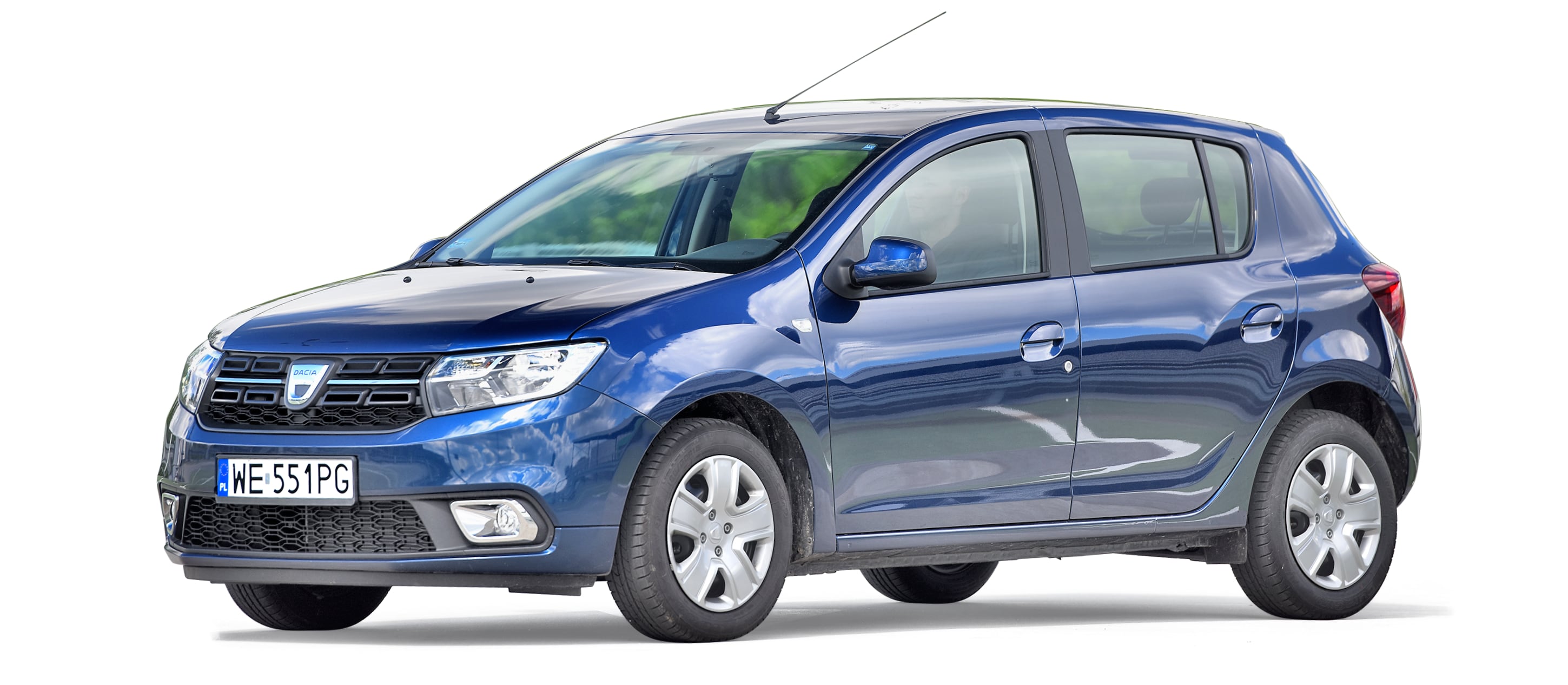 Dacia Sandero II przód i bok