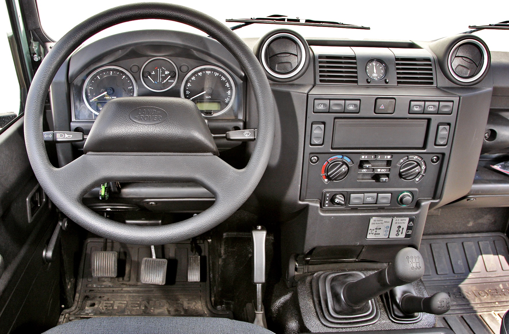 land rover defender deska