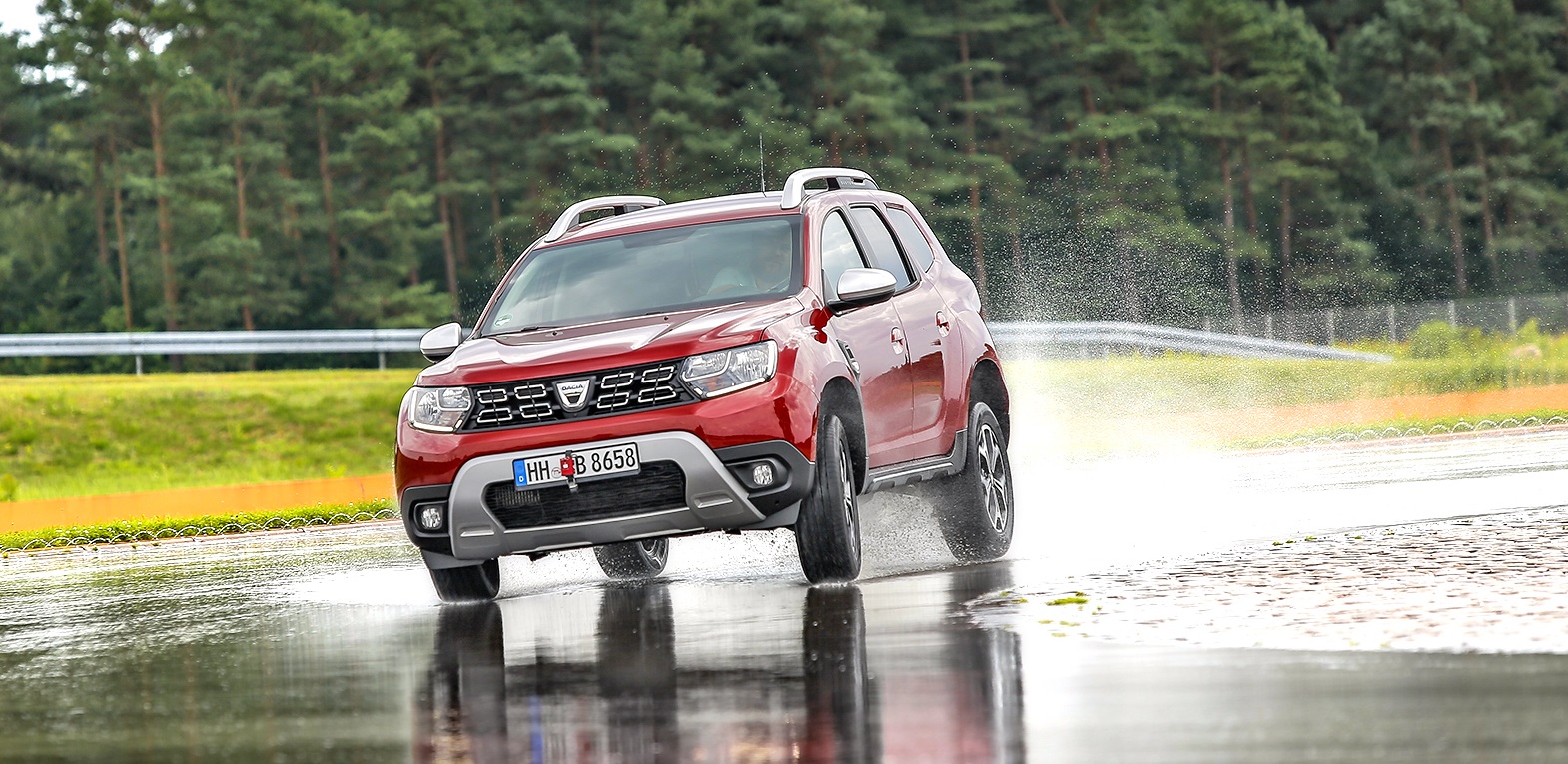 test opon jazda sportowa na czas po mokrym