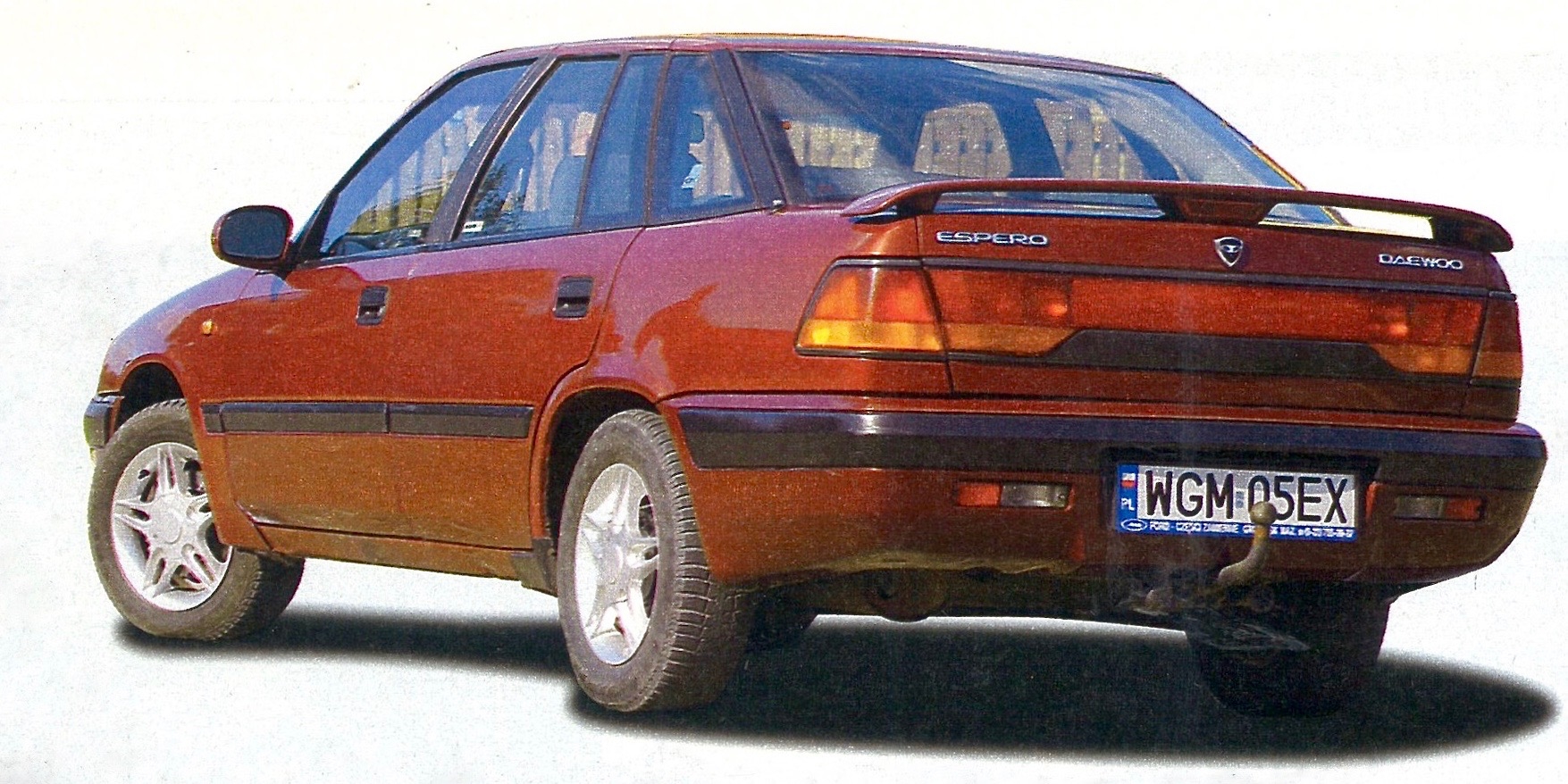 Daewoo Espero bok i tył