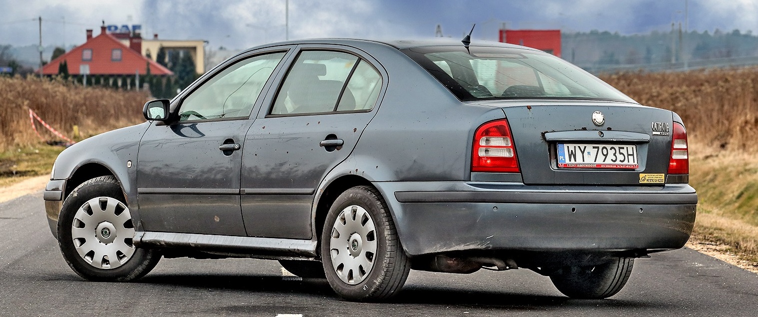 skoda octavia tyl