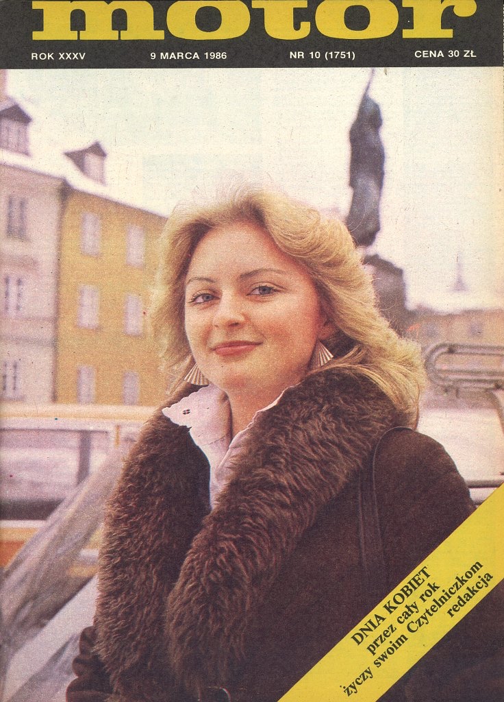 Motor numer 10 z 9 marca 1986 roku okładka