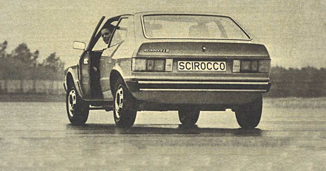 Volkswagen Scirocco (1974) – tył