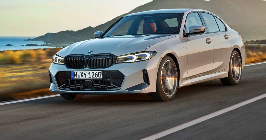 BMW serii 3 sedan face lifting przód