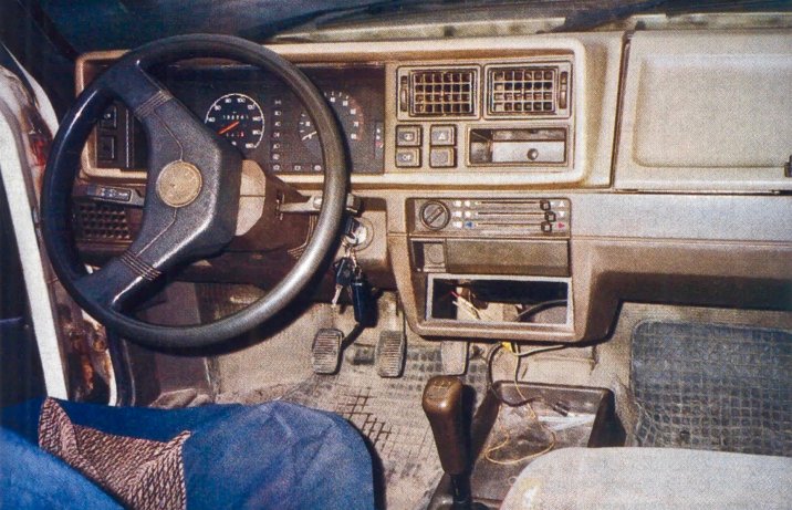 Skoda Favorit – deska rozdzielcza