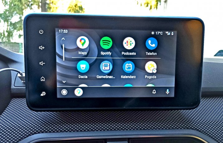Dacia Jogger 1.0 ECO-G 100 Comfort – wyświetlacz z multimediami