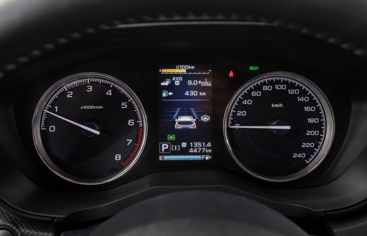 Subaru Forester - zegary