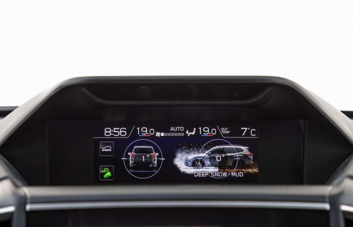 Subaru Forester - przechyłomierz