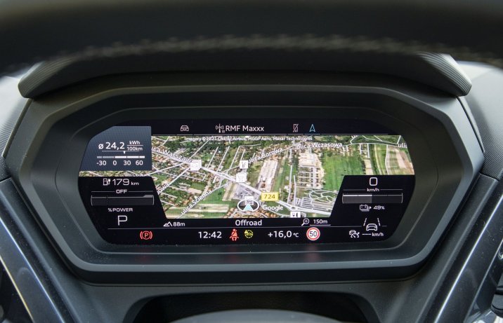 Audi Q4 Sportback e-tron 50 quattro – zegary