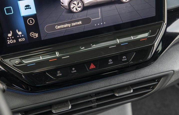 Volkswagen ID.4 GTX – panele dotykowe