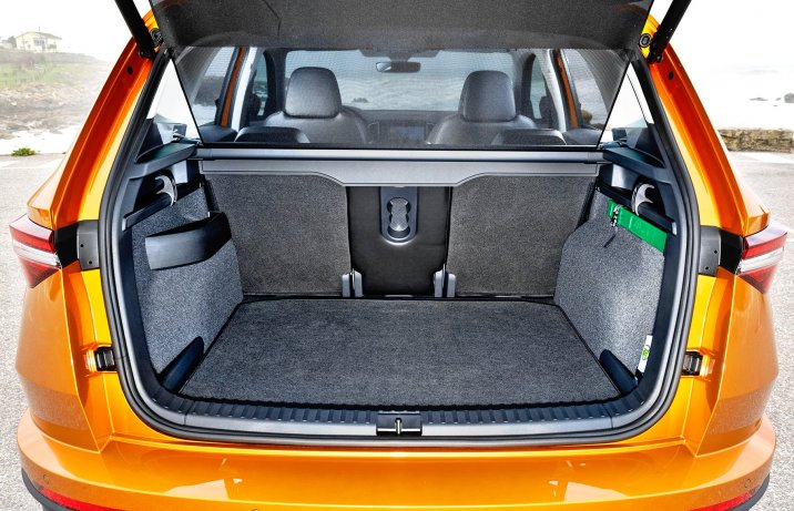 Skoda Karoq face lifting 2022 bagażnik