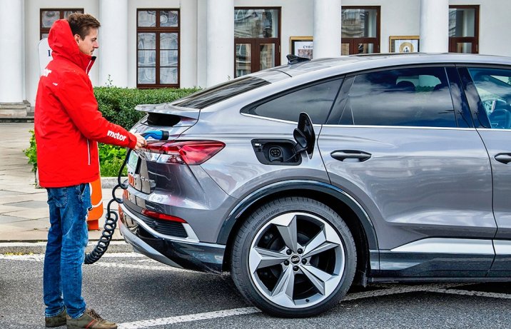 Audi Q4 40 e-tron S line – ładowanie