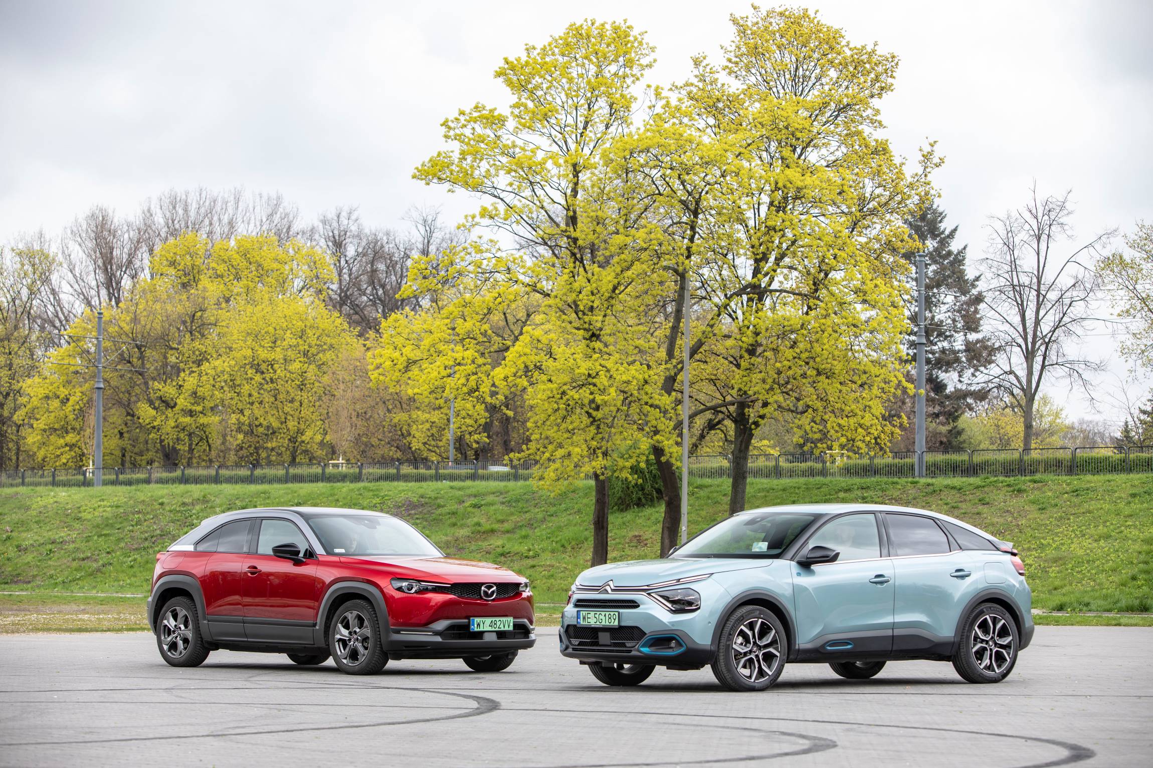 Citroen e-C4, Mazda MX-30 3