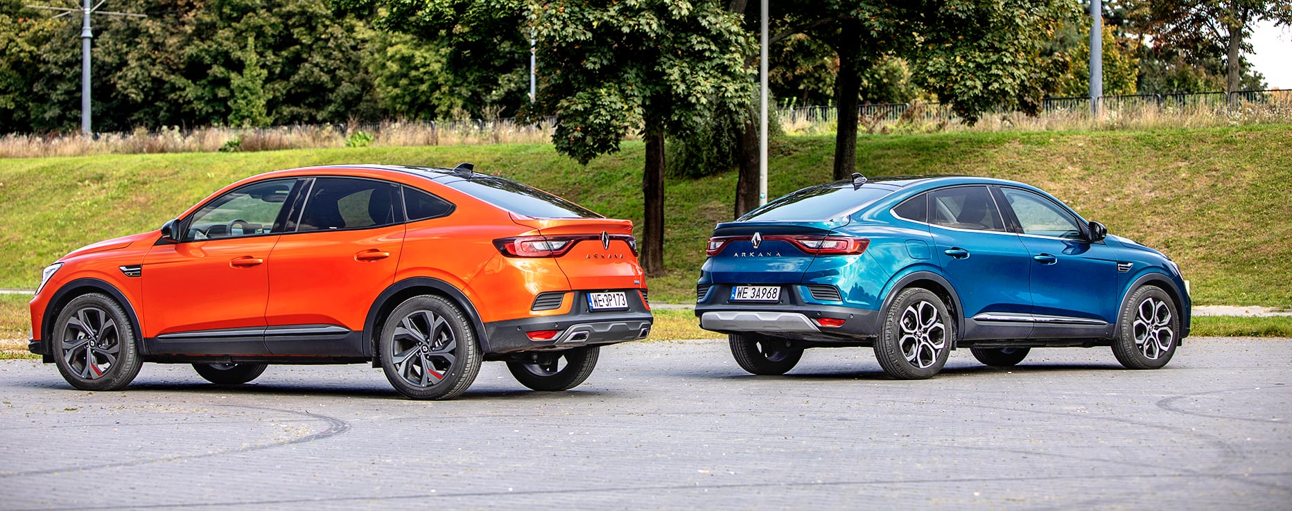 Renault Arkana E-Tech 145 R.S. Line i TCe 160 – tyły i boki