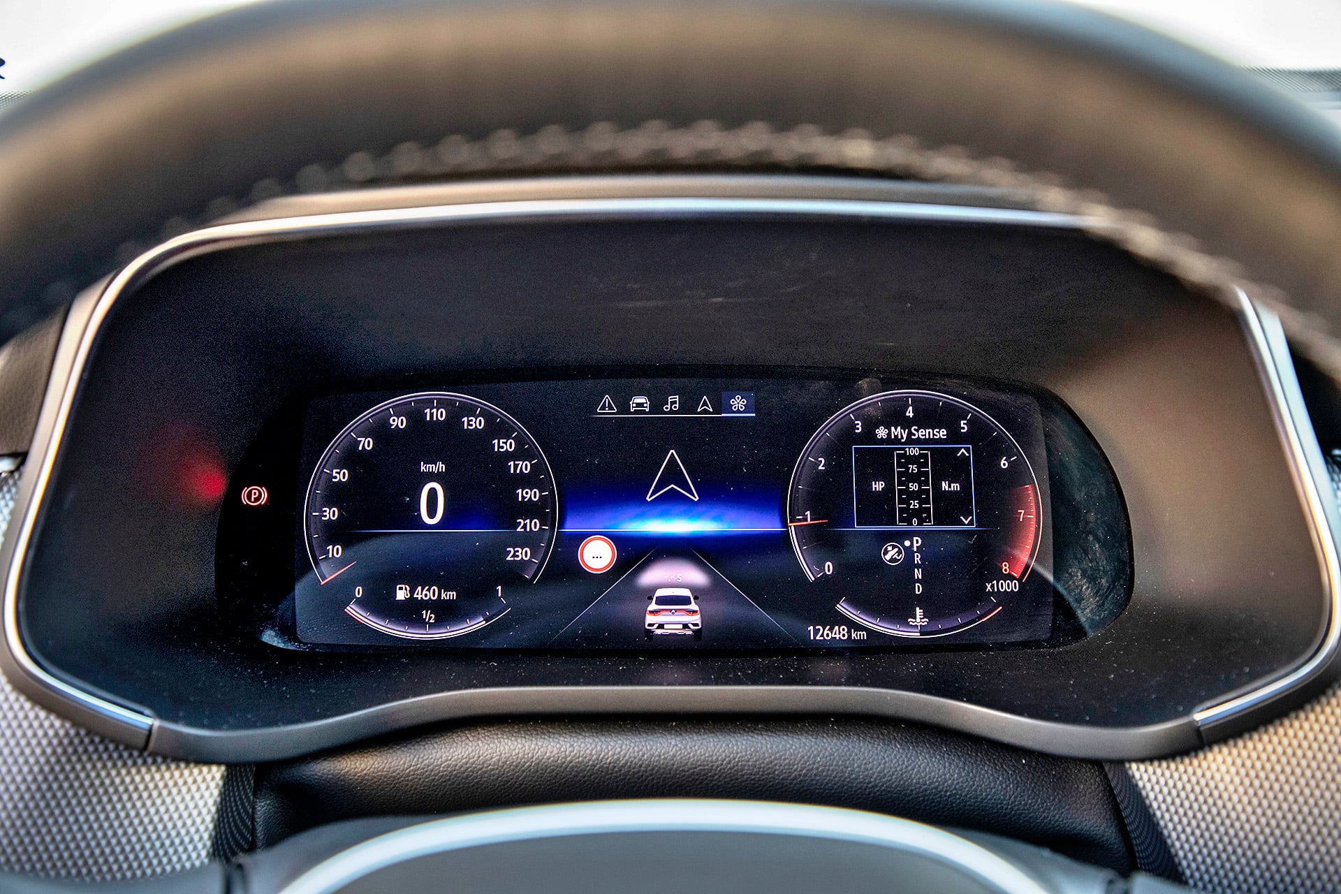 Renault Arkana TCe – wyświetlacz