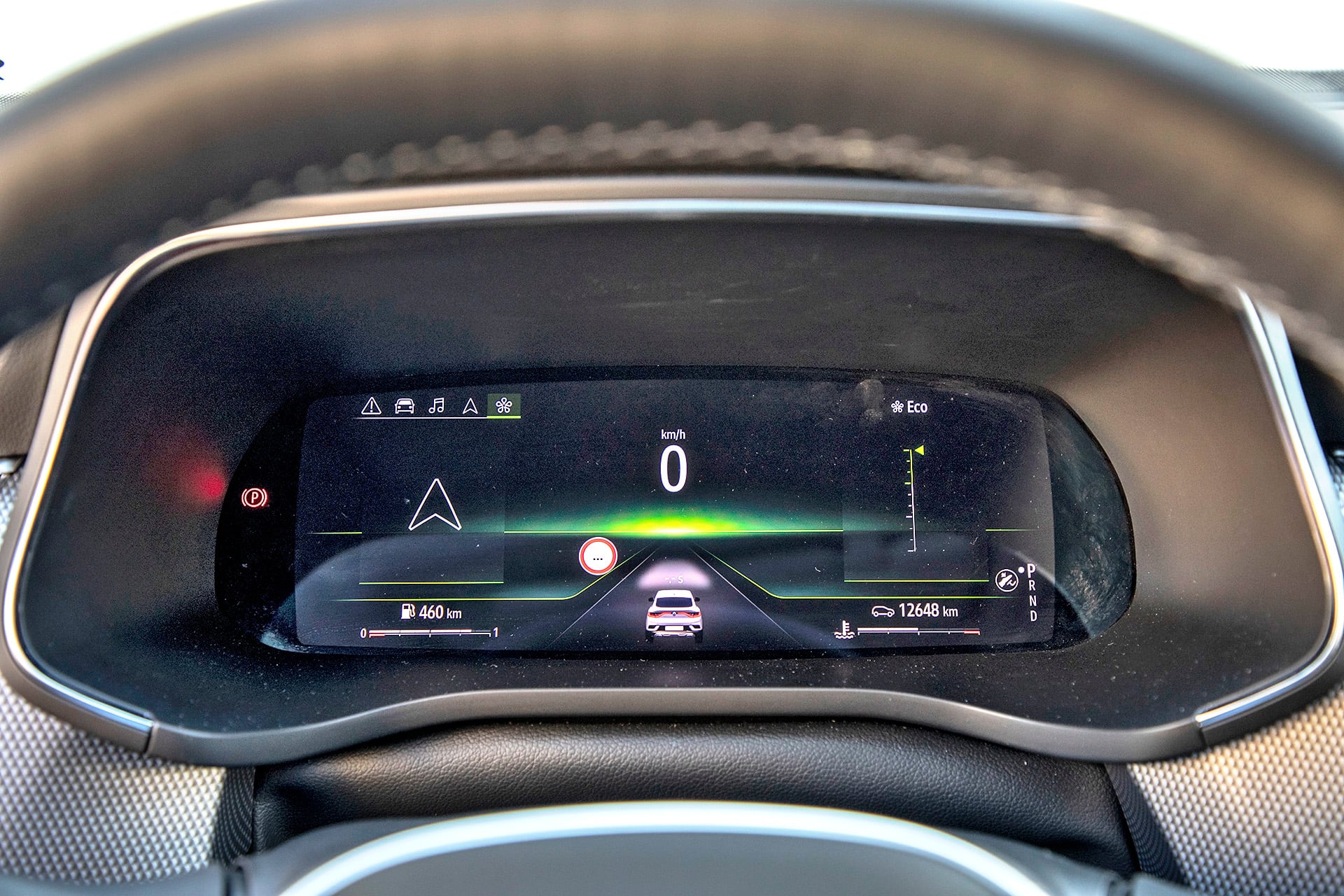 Renault Arkana wyświetlacz przed kierowcą