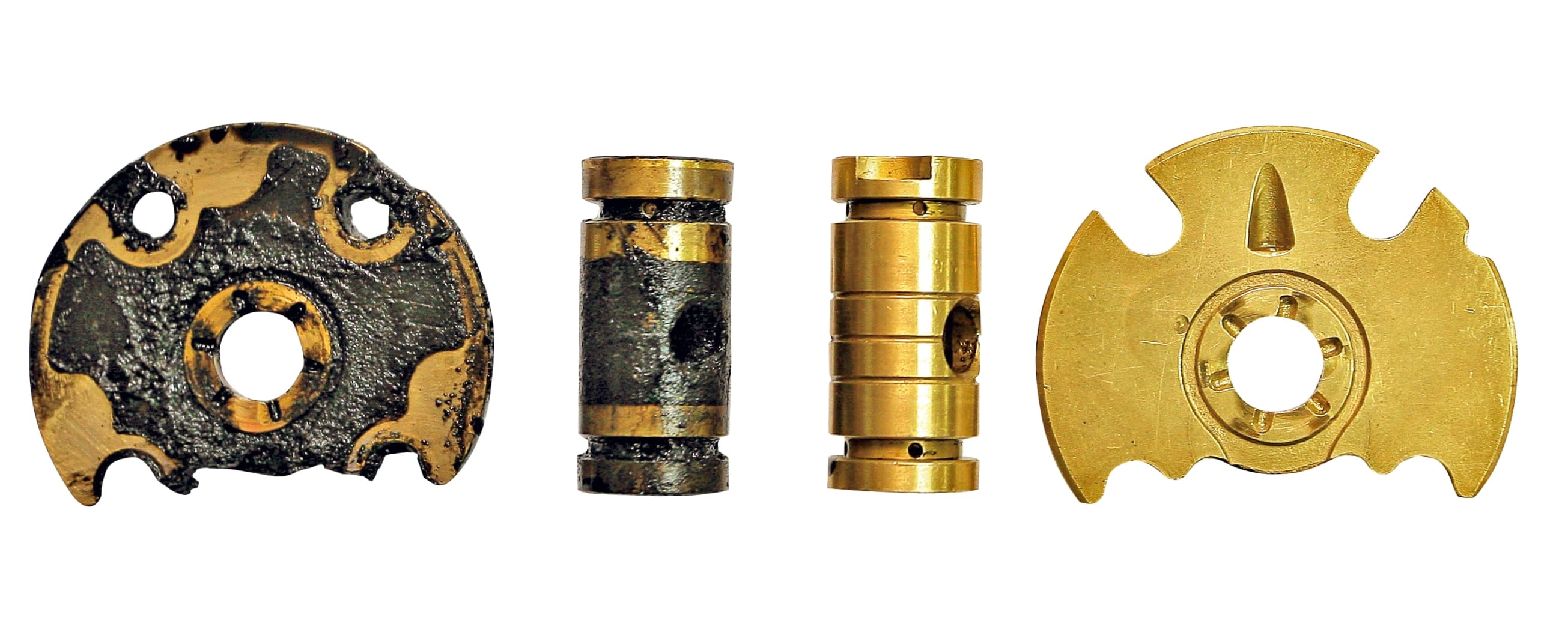 ułożyskowanie turbo – uszkodzone i nowe