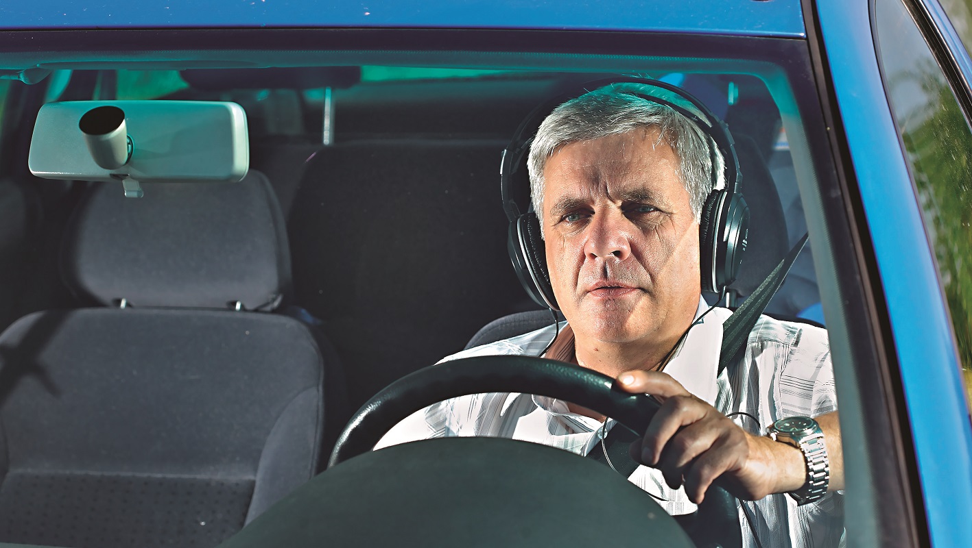 jazda w sluchawkach