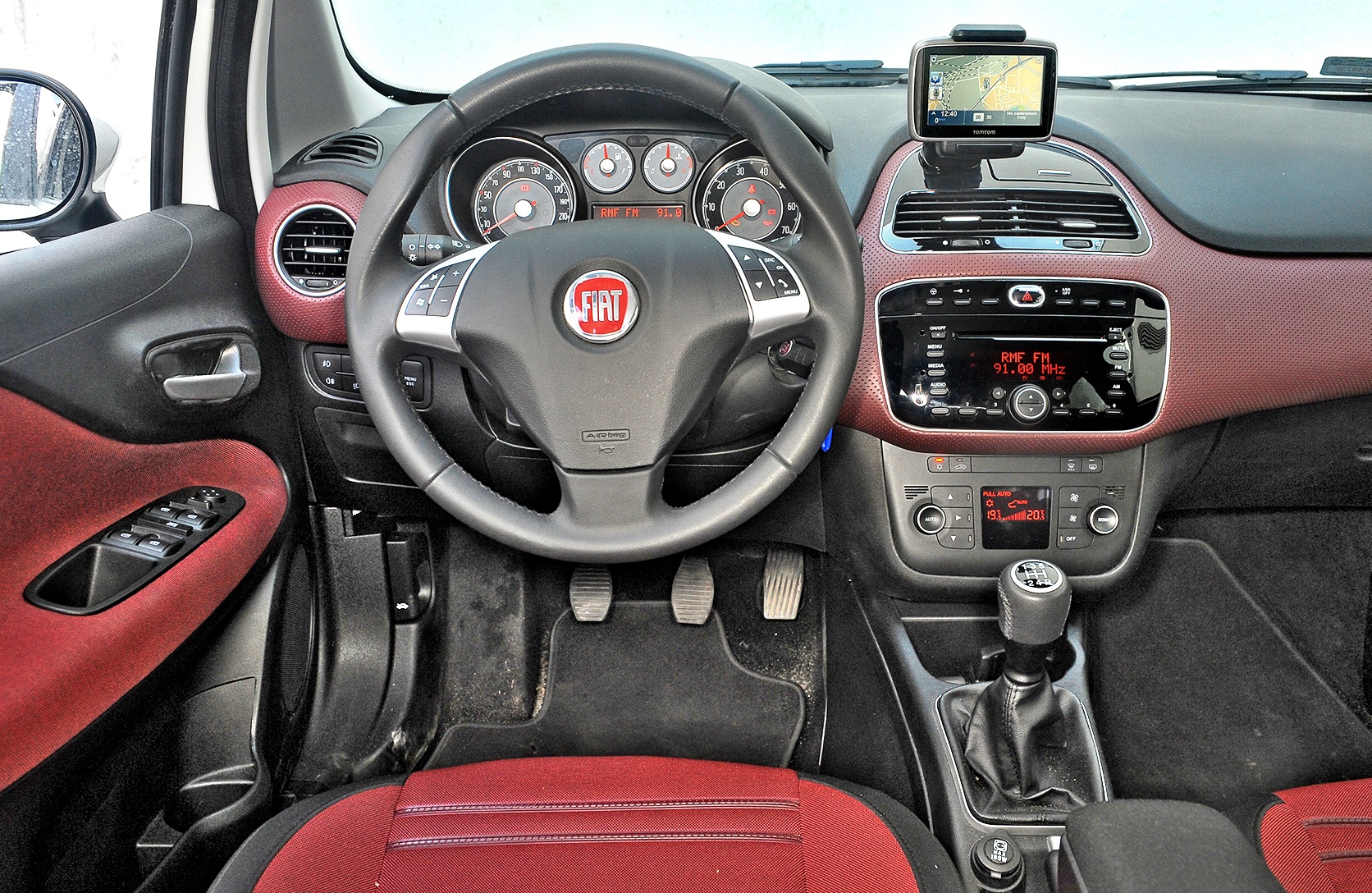 fiat punto evo deska
