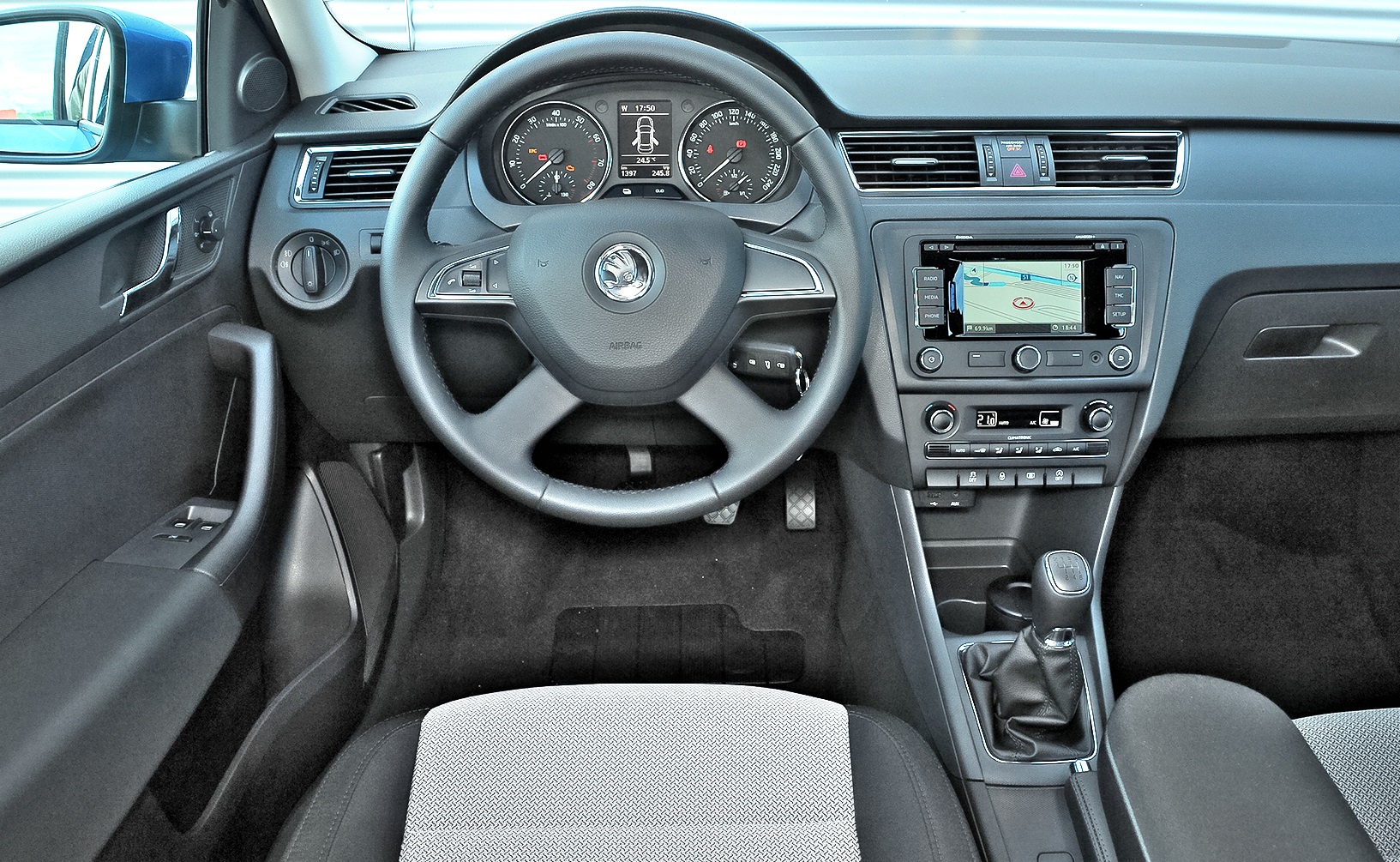 skoda rapid deska