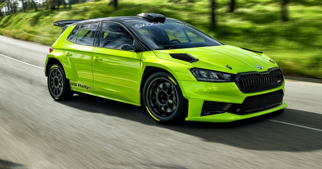 Skoda Fabia RS Rally2 przód