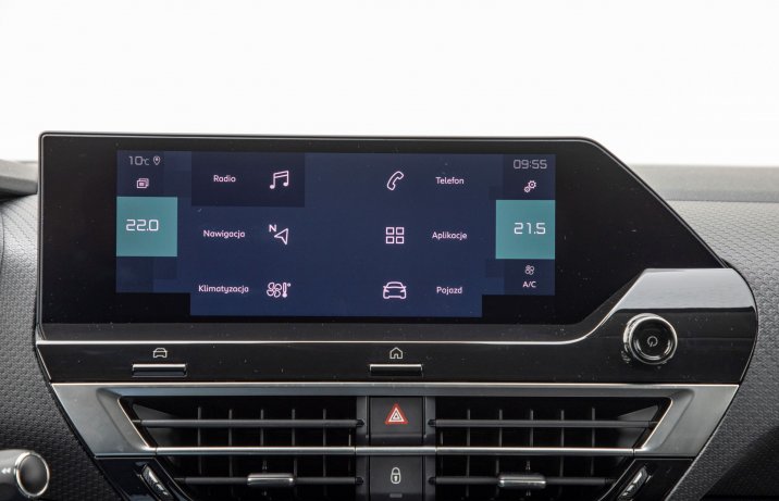 Citroen e-C4 - ekran