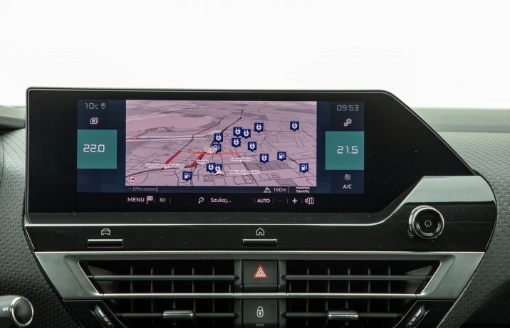 Citroen e-C4 - nawigacja