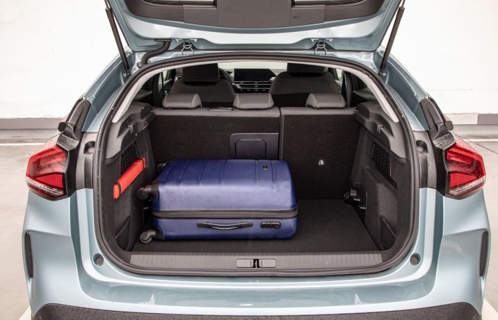 Citroen e-C4 - bagażnik