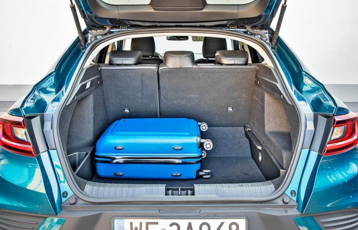 Renault Arkana TCe 160 – bagażnik