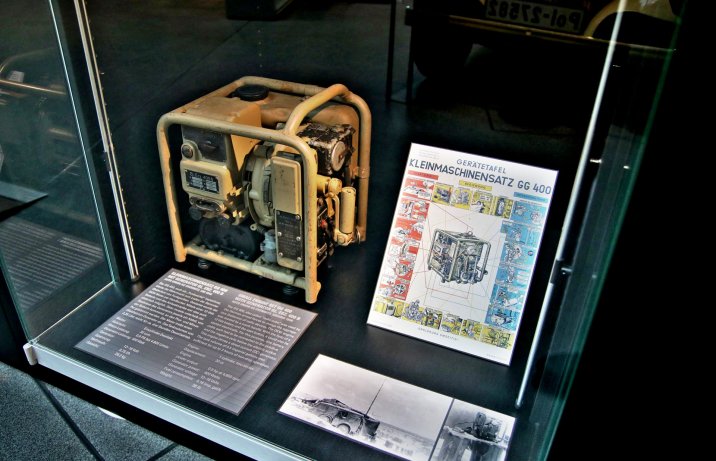 generator – eksponat w August Horch Museum