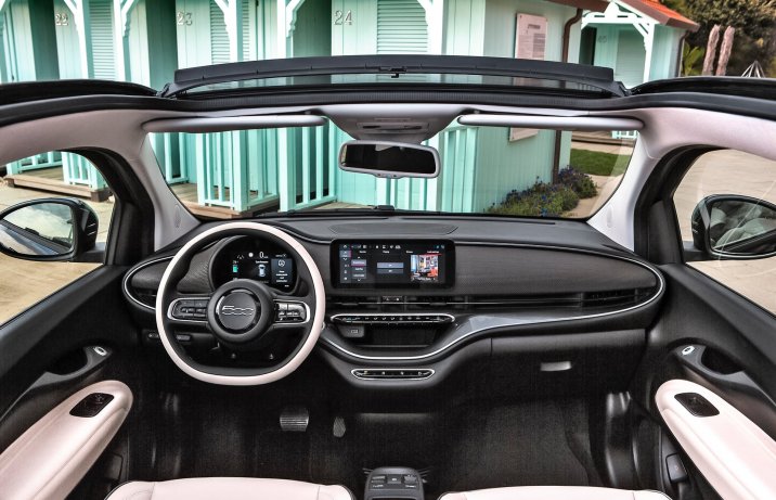 New Fiat 500 La Prima by Bocelli - dashboard